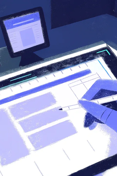 The GB Coaching website being designed